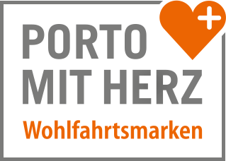 Porto mit Herz - Wohlfahrtsmarken